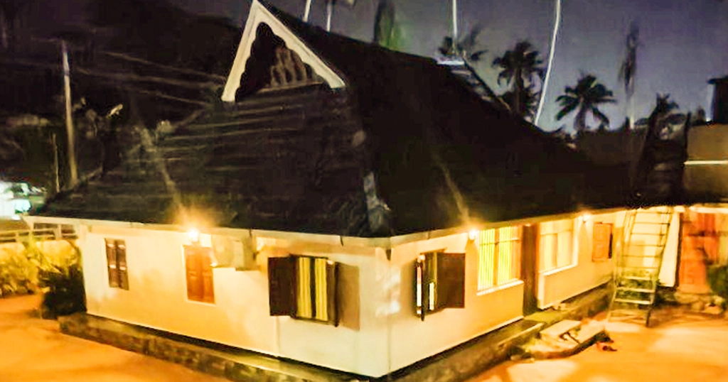 Night view of Sanskriti Homestay